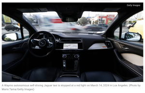 Waymo vehicle 