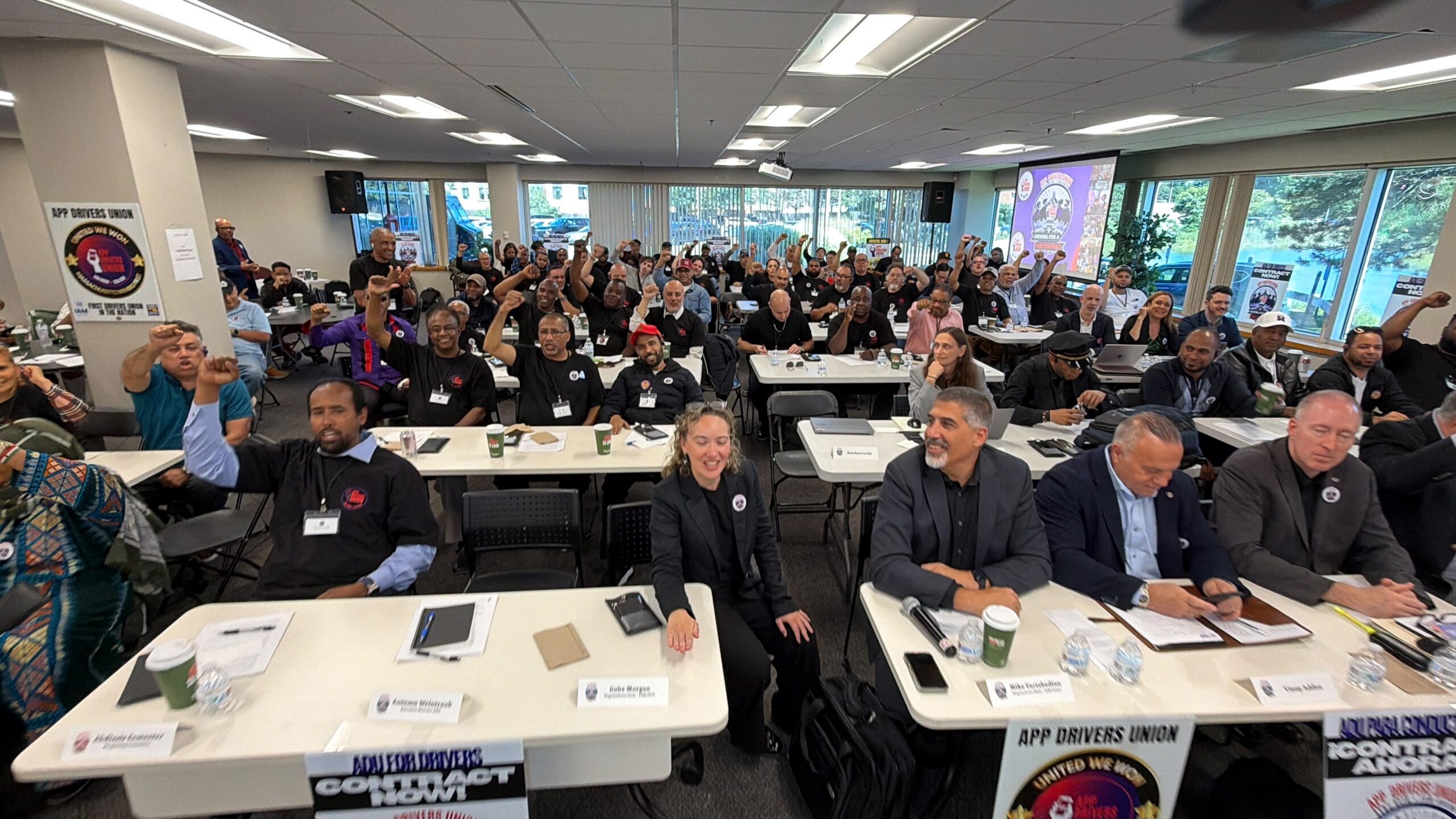 Team ADU at bargaining session 3 in September 2026